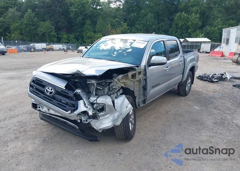 2017 Toyota Tacoma Dbl Cab/Sr/Trdspt/Or/Pro из США, поврежденный, VIN 3TMCZ5AN4HM097187